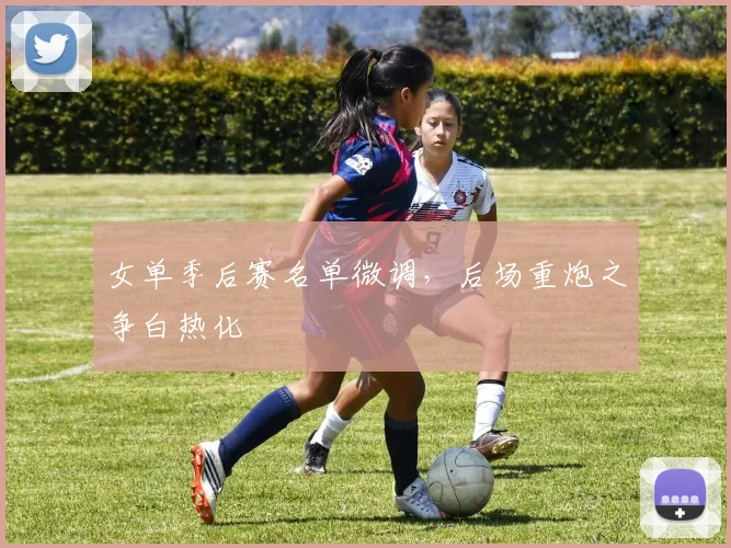 女单季后赛名单微调，后场重炮之争白热化 - Kaiyun